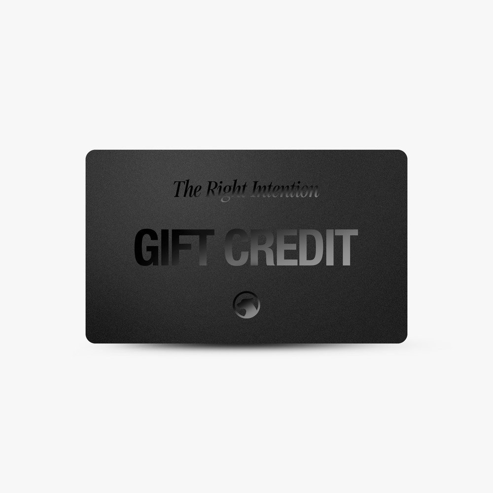 The Right Intension - Gift Credit