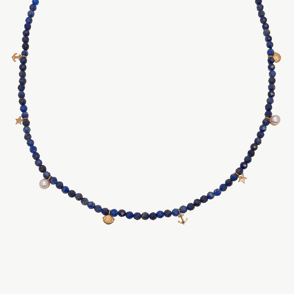 Colar Navy Beads