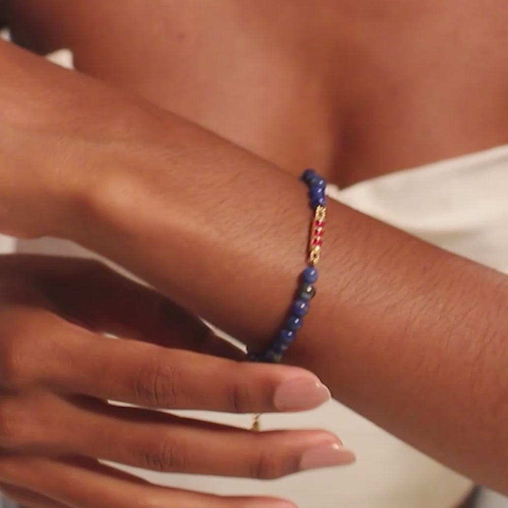 
                      
                        Carregar e reproduzir vídeo no visualizador da galeria, Pulseira Navy
                      
                    